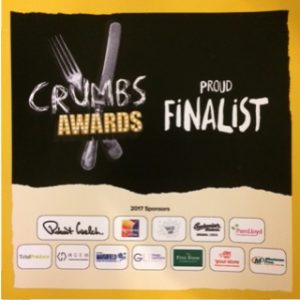 Crumbs awards Finalist Food Trader