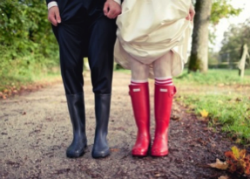 wedding wellies